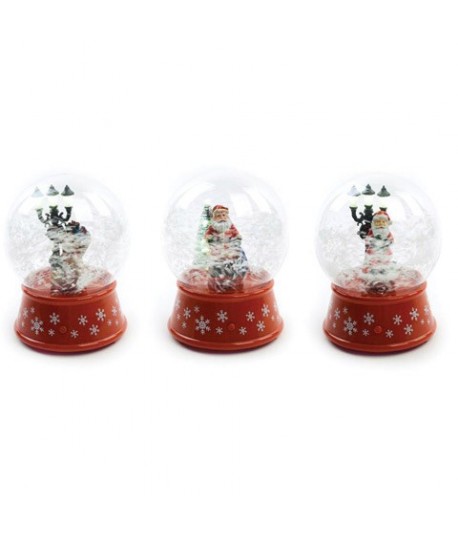 GLOBO NEVE LUCI MUSICA MOV.D13X18H 57679