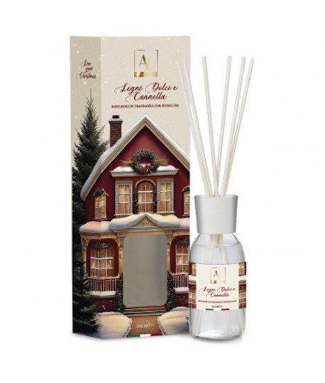 DIFFUSORE FRAGR.125ML LEGNO/CANNELLA