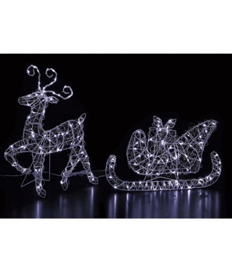 RENNA+SLITTA LED 140L BIANCO EST 105169