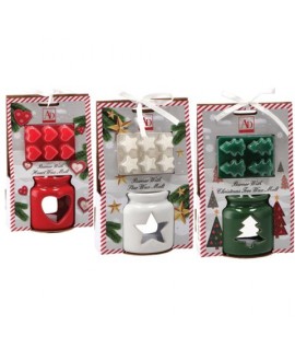 KIT BRUCIA OLII CM8 + CERA NATAL.110483