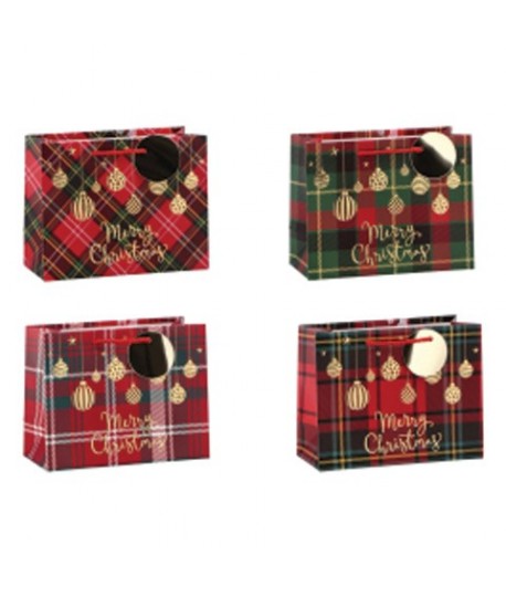 SHOPPER NAT TARTAN DEC 23X10X18 113779