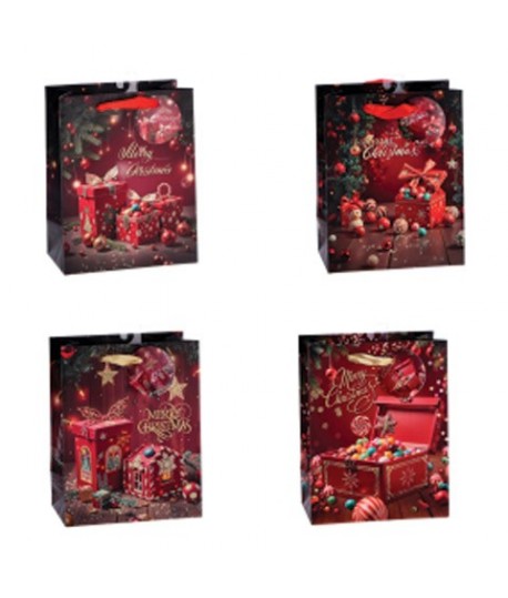 SHOPPER NAT REGALI ROS. 18X10X23 113802