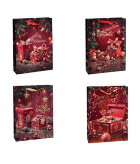 SHOPPER NAT REGALI ROS. 33X10X46 113804