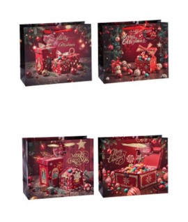 SHOPPER NAT REGALI ROS. 31X12X26 113808