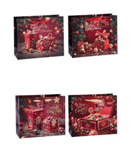 SHOPPER NAT REGALI ROS. 31X12X26 113808