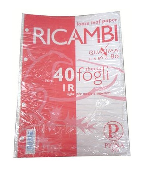 RICAMBIO PIGNA FORATO QUAXIMA A4 40FF 1R