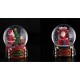 GLOBO VETRO NATALE C/LED D10X13H 114576