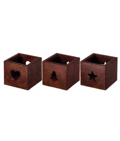 P/CANDELA FERRO CM10X10X9H 115036