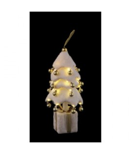 ALBERO+DONO LED 29L BIA/ORO 20X45 115424