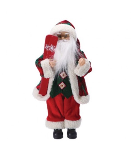 BABBO NATALE PLAST.CM 25X15X45H 115435