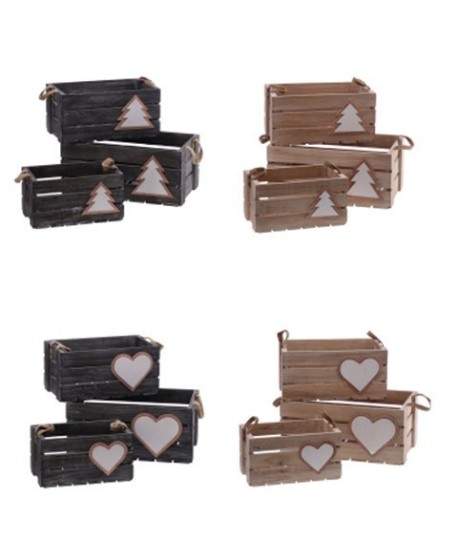 CASSETTE LEGNO DEC.ASS.3PZ 115625