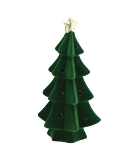 ALBERO PORCELLANA VERDE D25X24H 115834