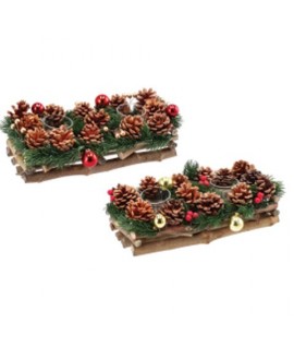 P/CAND TLIGHT LEGNO NAT 2PS 32X16 116606