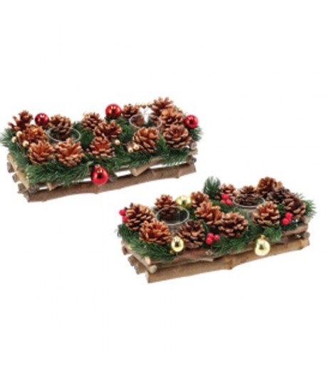 P/CAND TLIGHT LEGNO NAT 2PS 32X16 116606