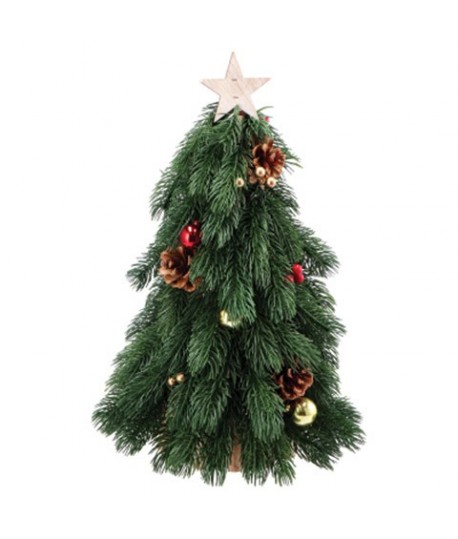 ALBERO LEGNO/PVC DECORATO D25X42H 116620