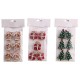 MOLLETTE LEGNO/TNT NATALE 4X5 6PZ 116690