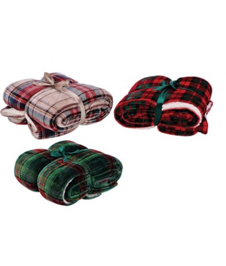 COPERTA FLANEL.SHERPA CM130X160 117117