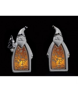 FOLLETTO CERAMICA CON LED 11X6X19 77985