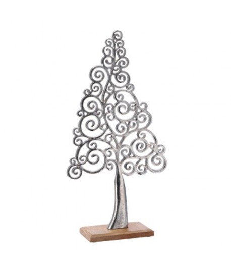 ALBERO METALLO/LEGNO 27X10X54H 80578