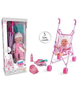 TEOREMA 80467 SET BEBE' CON PASSEGGINO