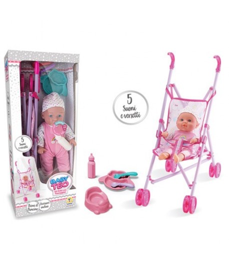 TEOREMA 80467 SET BEBE' CON PASSEGGINO
