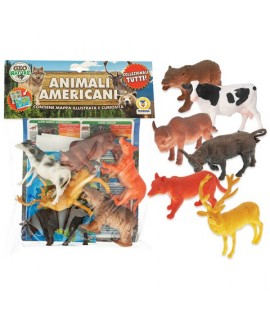 TEOREMA 68891 ANIMALI D'AMERICA 6PZ