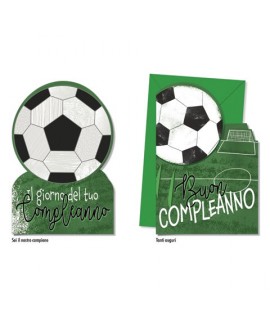 BIGLIETTO CROMO B.C.9126 12 PZ. PALLONE