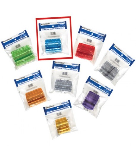 BL.20 PORTAMONETE PVC DA 10 CENT (BLU)