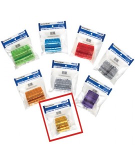 BL.20 PORTAMONETE PVC DA 1 EURO (GIALLO)