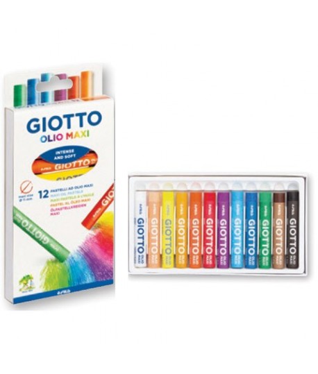 PASTELLI AD OLIO MAXI GIOTTO 2934 12C