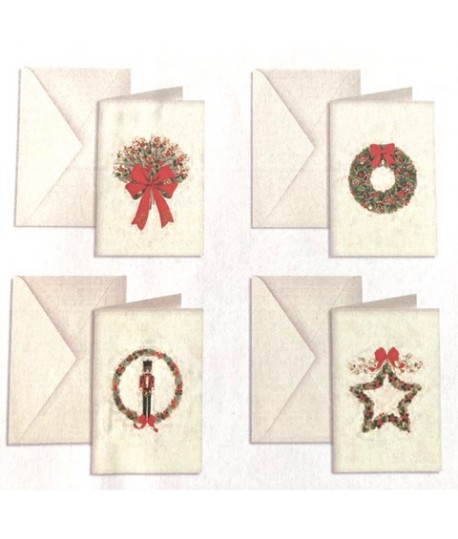 BIGLIETTO BN 12*17 NATALE S.T. 4502 12PZ