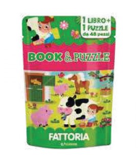 EDIBIMBI BOOK & PUZZLE 48PZ FATTORIA