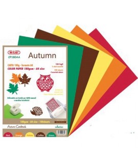 CARTA CARDSTOCK A4 180G AUTUMN 50FF
