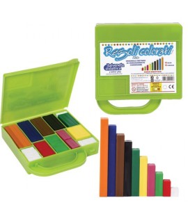 REGOLI COLORATI SCATOLA 186PZ