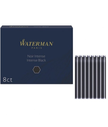 CARTUCCE STILO WATERMAN NERO 8PZ