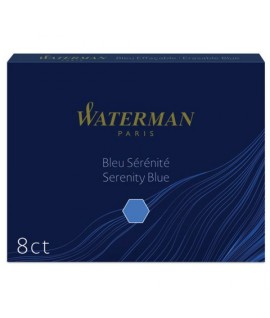 CARTUCCE STILO WATERMAN BLU 8PZ