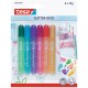 COLLA GLITTER TESA CANDY ASSORT 6PZ