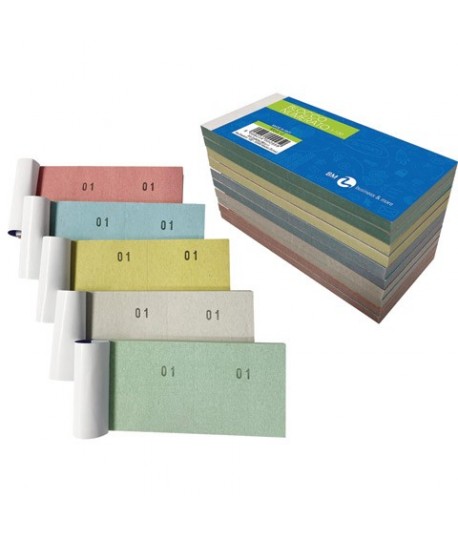 BLOCCO NUMERATO 1-100 BM 12 ASSORT. 10PZ