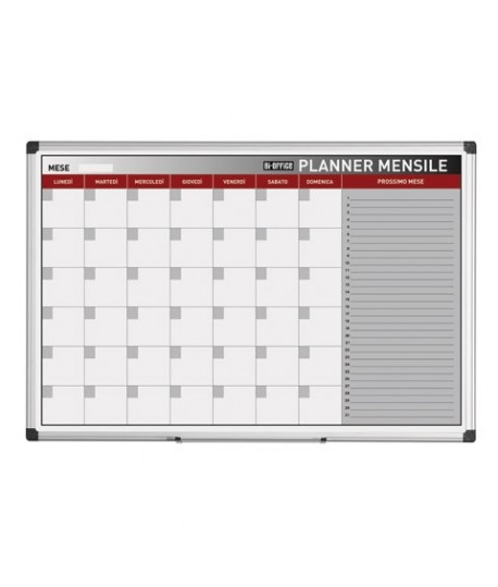 LAVAGNA PLANNER MAGN. 60X90CM MENSILE
