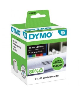 ETICHET. DYMO LW S0722400 36X89 2X 260PZ