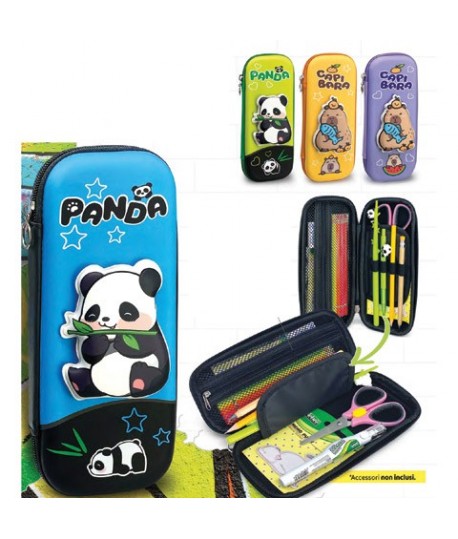 BUSTINA RIGIDA PANDA&CAPIBARA 81989 9X23