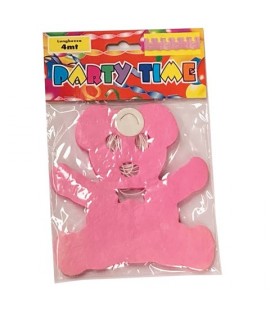 FESTONE CARTA ORSETTI ROSA MT.4 100608