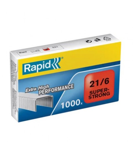 PUNTI RAPID 21/6 SUPER STRONG 1000PZ