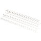 SPIRALE PLAST. COMB D.22MM BIANCO 50PZ