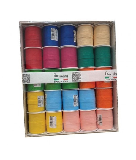 NASTRO REG BR8223 10MT ASSORT.PAPER 25PZ