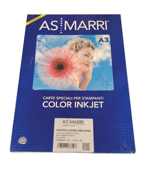 CARTA FOTO INK AS/MARRI 200G A3 50 FF