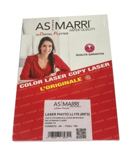 CARTA AS-MARRI LASER FOTO 170G A4 100FF