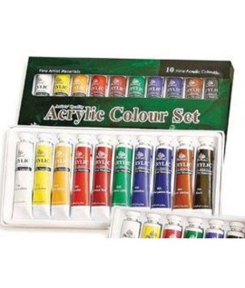 COLORI ACRILICI 09584 22ML 10 TUB.ASSOR