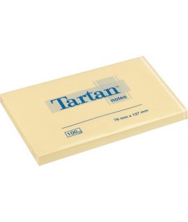 TARTAN NOTES MM76*127 GIALLO 100FF 12PZ