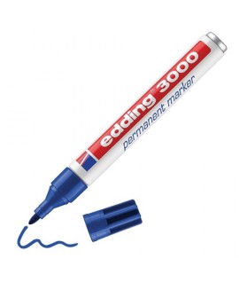MARCATORE EDDING 3000 BLU 10PZ